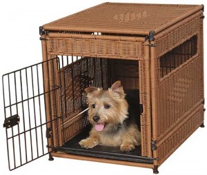 Wicker Dog Crates